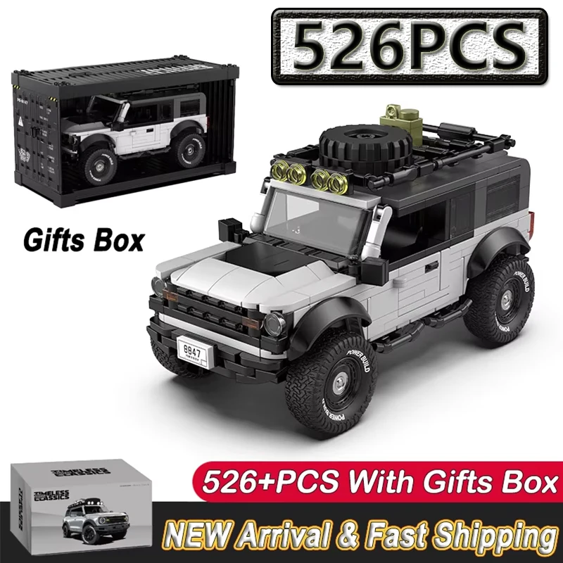 

НОВИНКА 2026: Внедорожник-конструктор «Вечная классика» (модель кемпинг-кара) с демонстрационным боксом, коллекционные игрушки, подарки