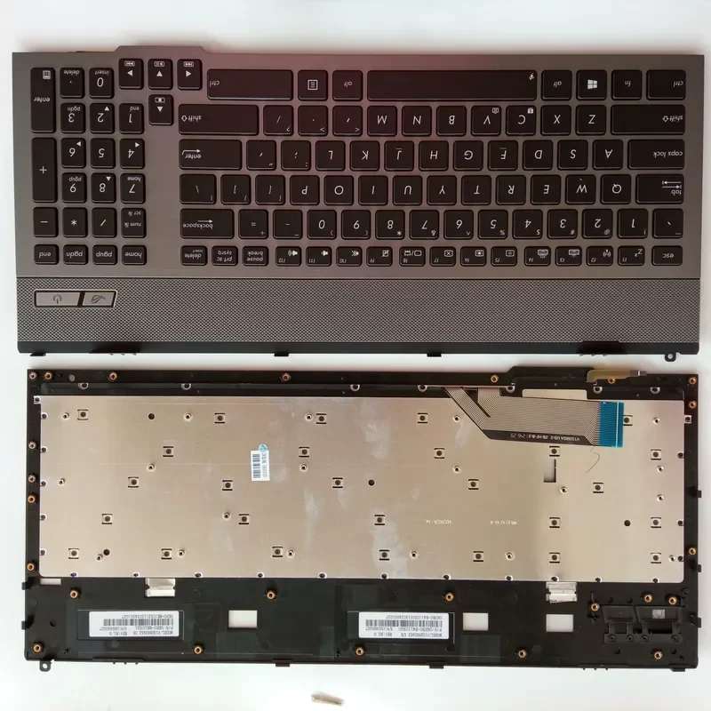 Teclado com Layout Americano para Laptops ASUS G55 G57 G55V G55VW G57V G57VW