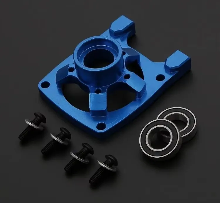 CNC precision machining all metal strong quantitative enhanced heat dissipation clutch cup bracket for ROVAN ROFUN LOSI 5IVE-T - Image 3