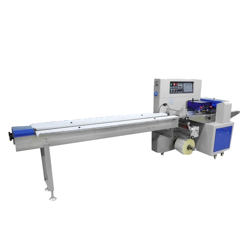 آلة تعبئة التدفق آلة تعبئة وسائد التورتيلا الذرة