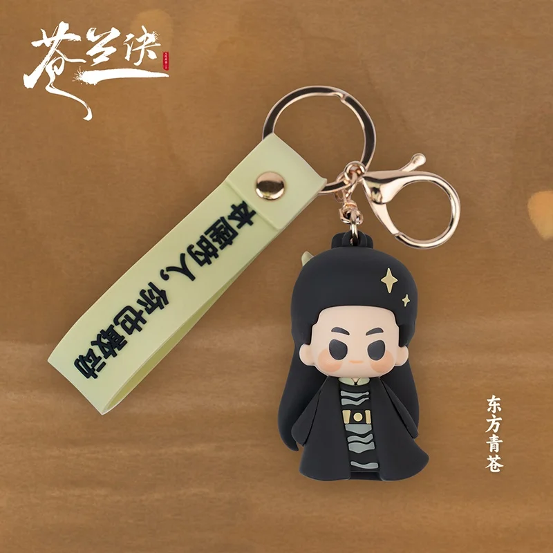 

Original Love Between Fairy And Devil Xiao Lanhua Dongfang Qingcang Cang Lan Jue Soft Rubber Pendant Phone Keychain Doll Pendant