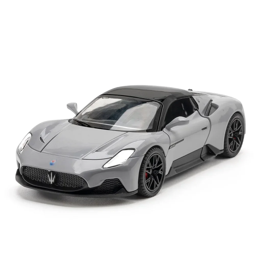 1:24 simulación Maserati MC20 SPORT coches de aleación de juguete vehículos fundidos modelo de Metal decoración de coche para niños regalo de Navidad juguete para niños