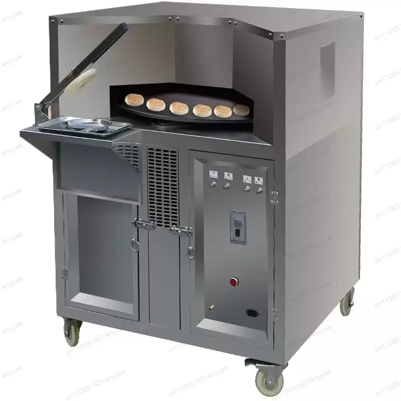 Commercial Rotary Arabian Pita Oven Other Snack Machine Flat Scone Making