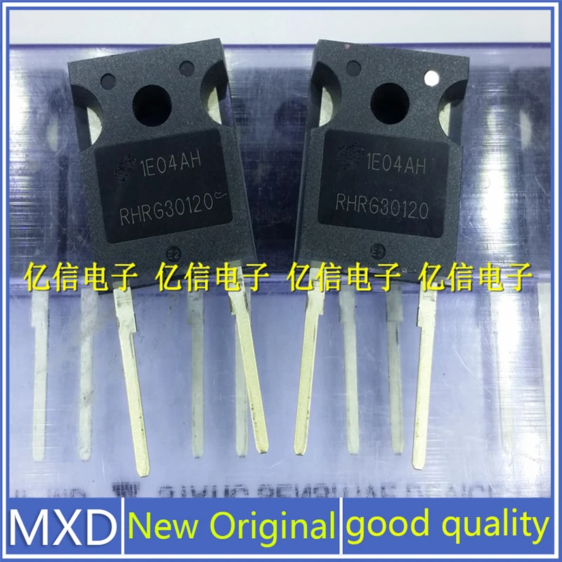5Pcs/Lot New Original RHRG30120 TO-247-2 ultra-fast Recovery Diode 1200V 30A Imported Good Quality In Stock
