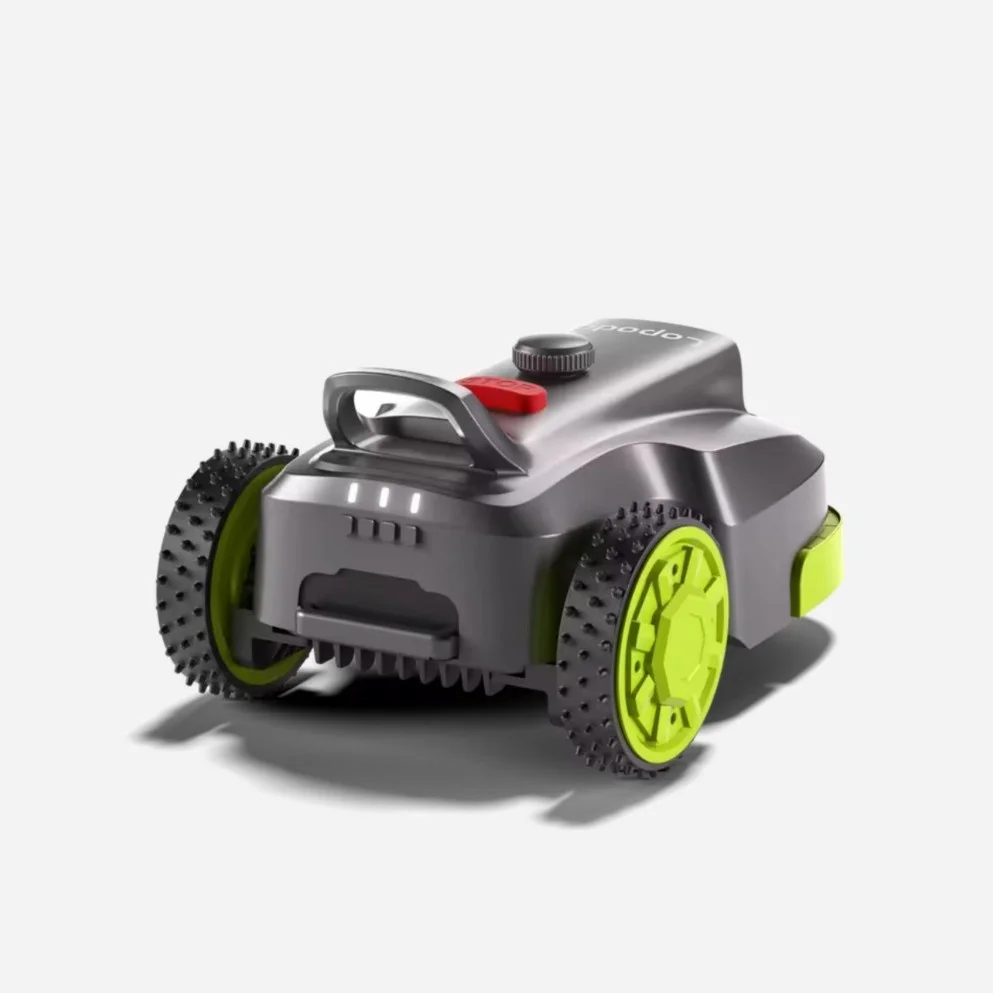 Intelligent Borderless Lawn Mowing Robot AWD Retractable Sensor with Locking System & Safety Lock for Courtyards