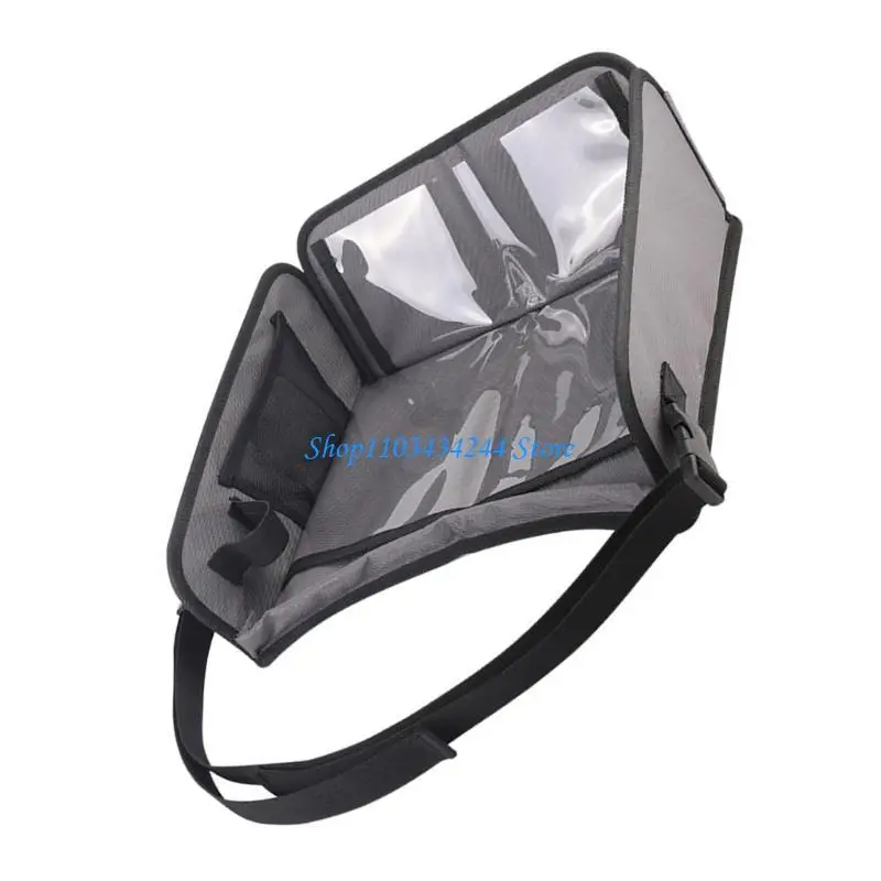 G2TC Kids Travel Tray Toddler Carseat Table Holder Case Art Supplies Storage Pocket