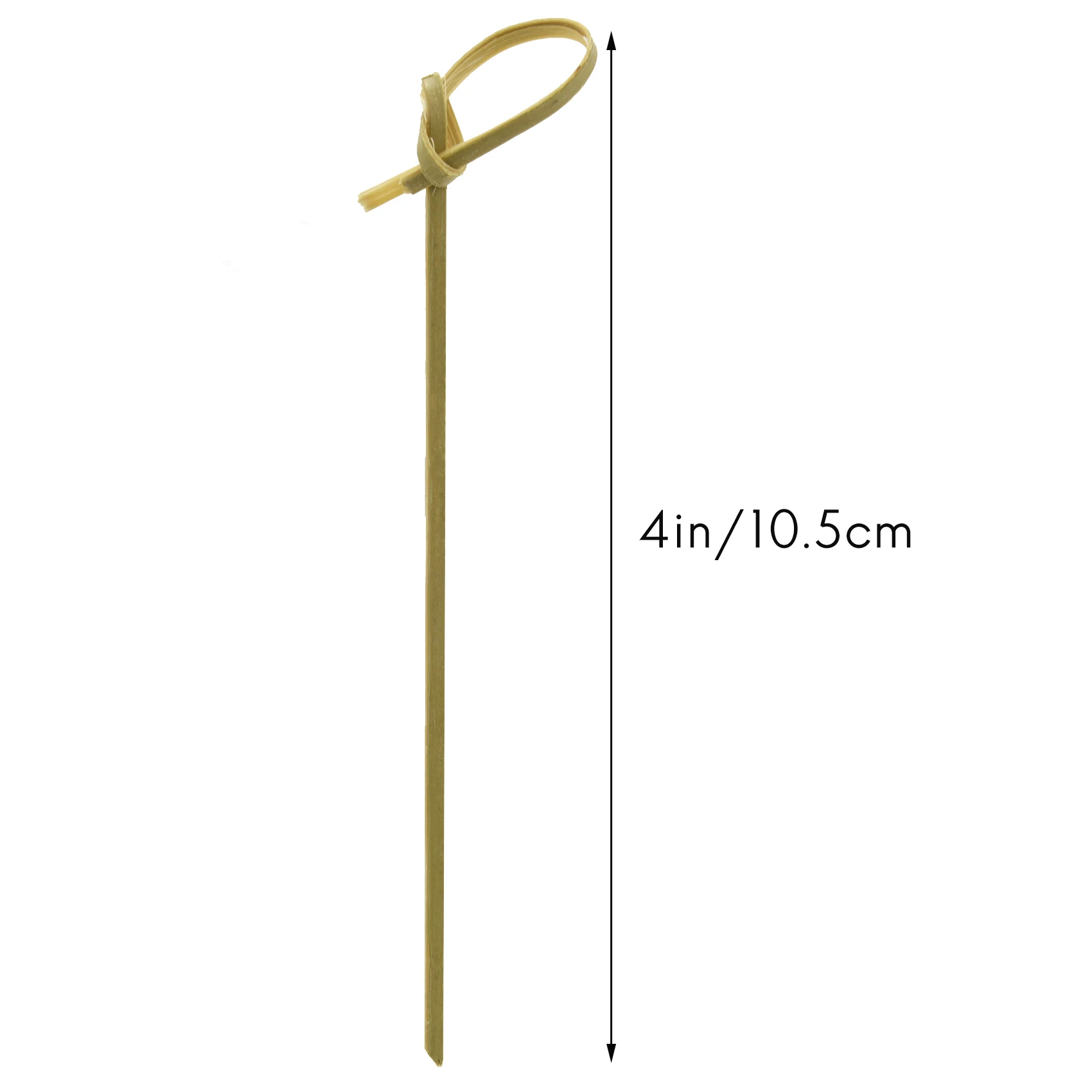 300 упаковок бамбуковых наборов для коктейлей, зубочистки для коктейлей, бамбуковые шампуры, зубочистки для закусок, 4-дюймовые SQ