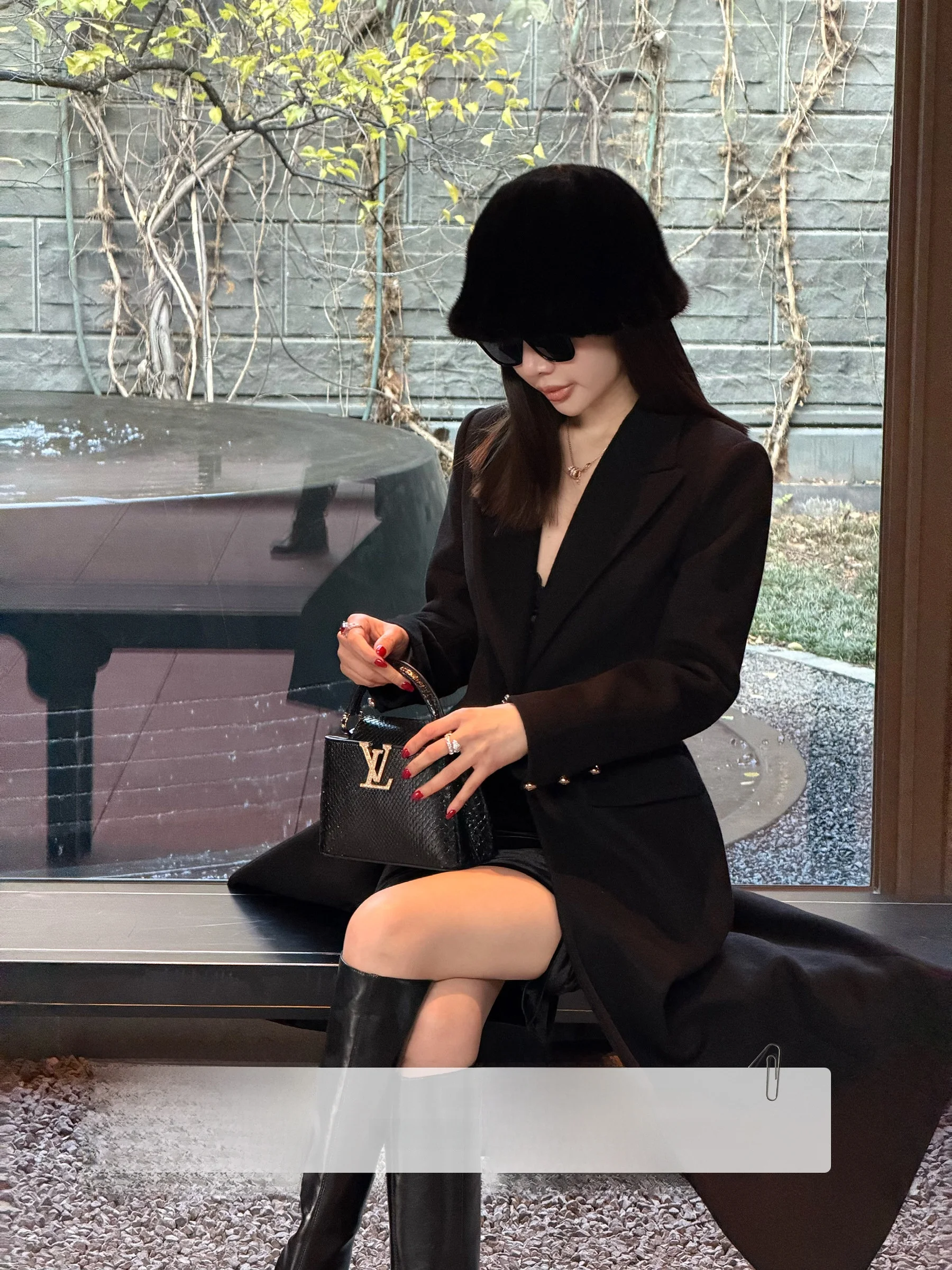 

Hebden Sle Double-Faced Woolen Coat Slim Fit Hourglass Design Winter Outerwear for Middle-Aged Women Online Exclusive