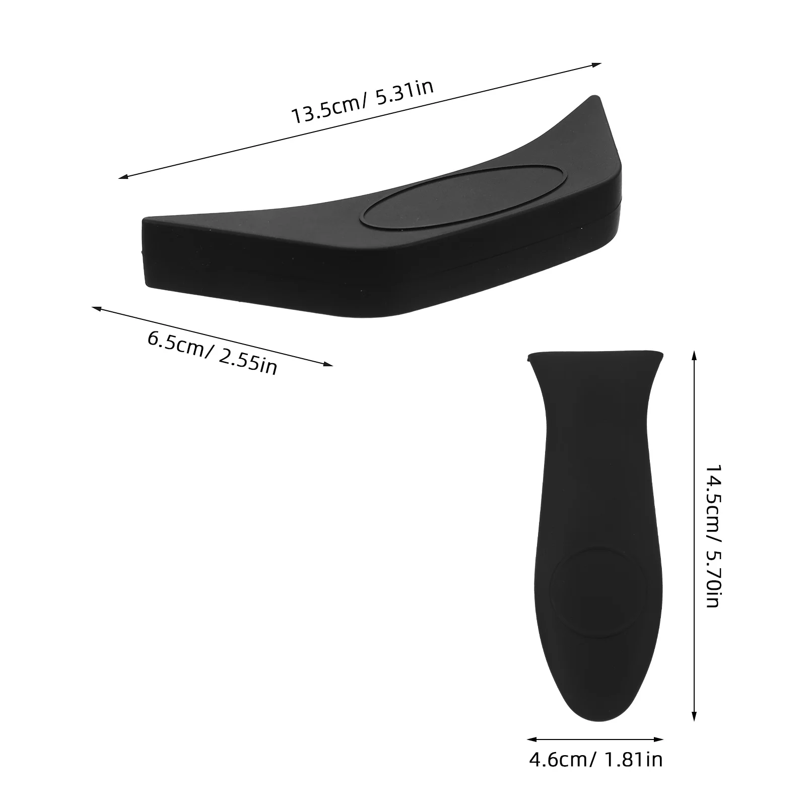 6 قطعة مقاومة للحرارة وعاء سيليكون مقبض يغطي مكافحة تحرق عدم الانزلاق عموم مقبض أصحاب وعاء القبضات المطبخ تجهيزات المطابخ اكسسوارات #4