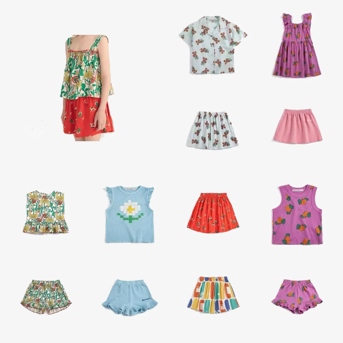 

В наличии: Новая коллекция Весна-Лето 2026 BC – Комплект одежды для мальчиков и девочек, Набор платьев для малышей и детей