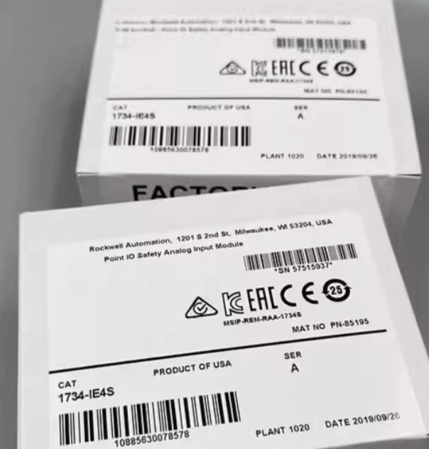 1734-IE4C Rockwell novo genuíno