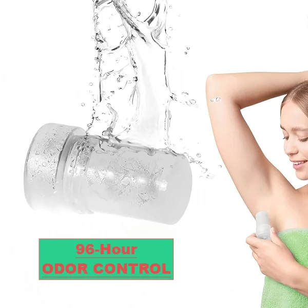 

New Alum Stick Body Odor Remover Antiperspirant Stick 60g Deodorant Stick Alum Crystal Deodorant Underarm Removal For Women Man