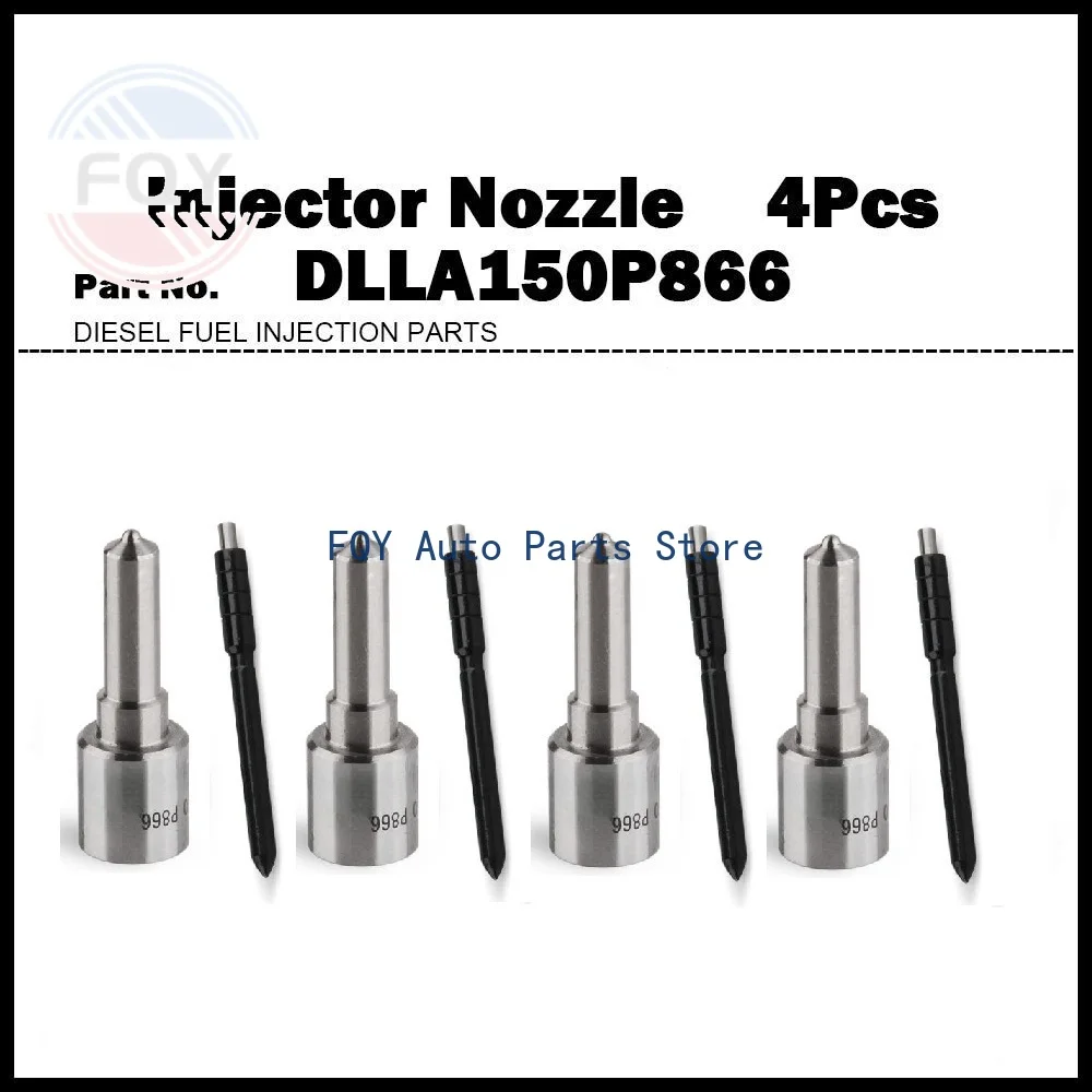 

4X High Quality Fuel Injector Nozzle DLLA150P866 For HYUNDAI HD Truck Denso 5550 8310 Injector