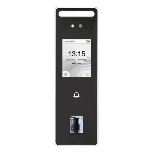 Speedface-V3L Face Recognition Access Control IP65 Waterproof Door Access Control With Fingerprint Reader