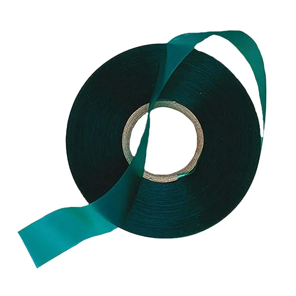 Garden Stretch Tie Tape Plant RibbonGarden Green VinylStake, 46m/Roll, 150feet