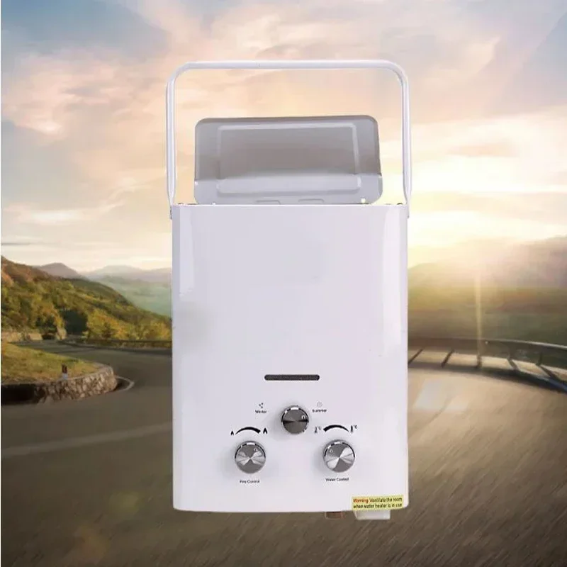 Instant Water Heater RV Gas Water Heater Trailer Outdoor Camping Bathing Instant Water Heater Non Electric