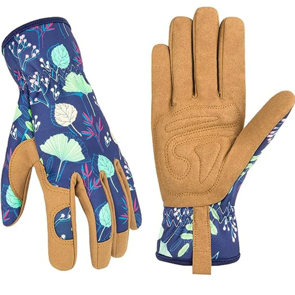 

Microfiber Gardening Gloves Anti-Tangle Puncture-Resistant Thorn-Proof Gloves Professional Safe Slip-Proof Leather Gloves