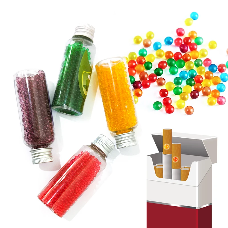 1000pcs Mixed Fruit Flavor Cigarette Pops Beads Ice Mint Capsule Explosion Crush Ball Filter for DIY Smoking Holder Accessories