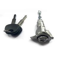 Cilindro de cerradura de puerta delantera izquierda de coche con llave 81970-3XA00-A apto para Hyundai Elantra 2011 2012 2013 2014 2015 2016 LHD