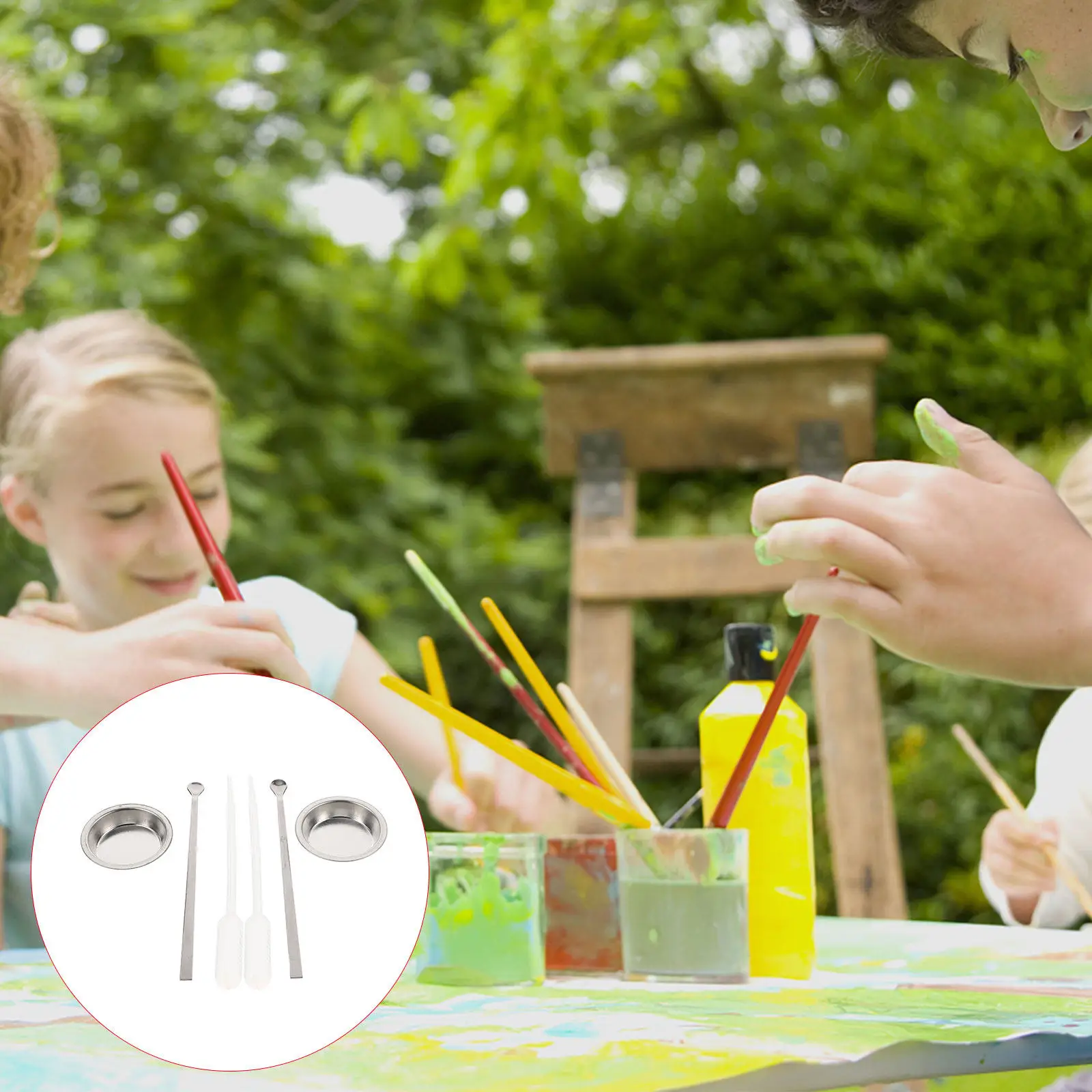 

Набор инструментов для смешивания красок: лоток, мешалка, капельницы, аксессуары для аэрографии, принадлежности для рукоделия, инструменты для рисования