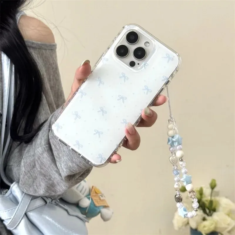 Blue Polka Dot Bow …