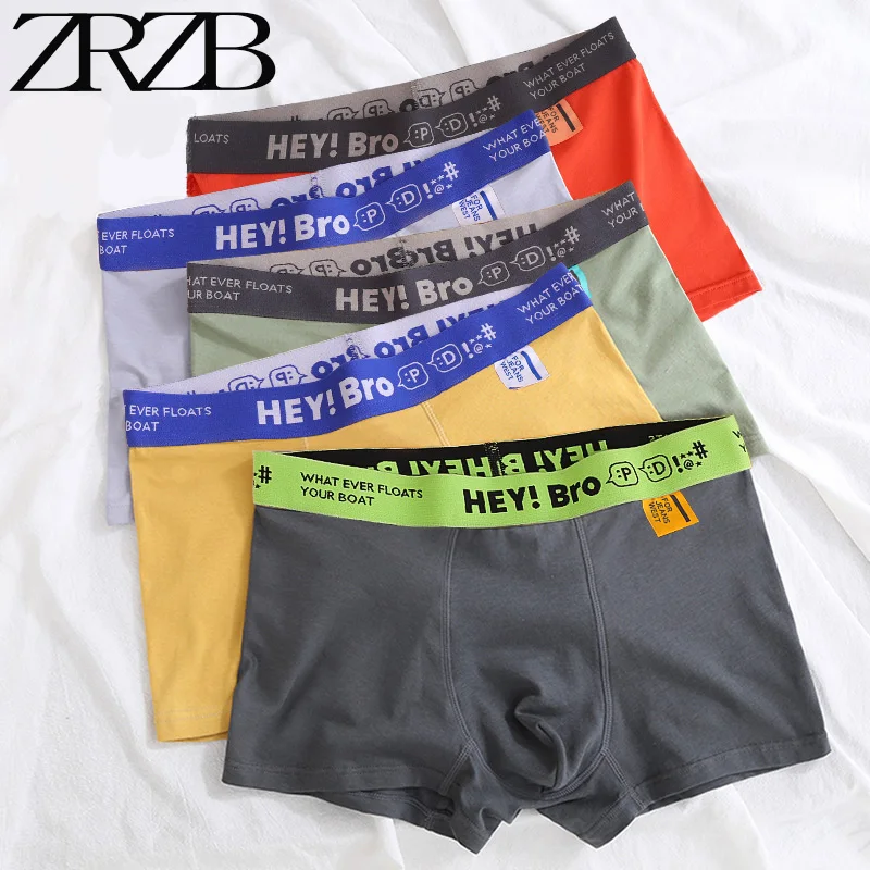 10Pcs/lot Men\'s Panties Sexy Men\'s Boxer Shorts Boxers Hombre Breathable Briefs High Stretch Cotton Underwear Large Size L-5XL