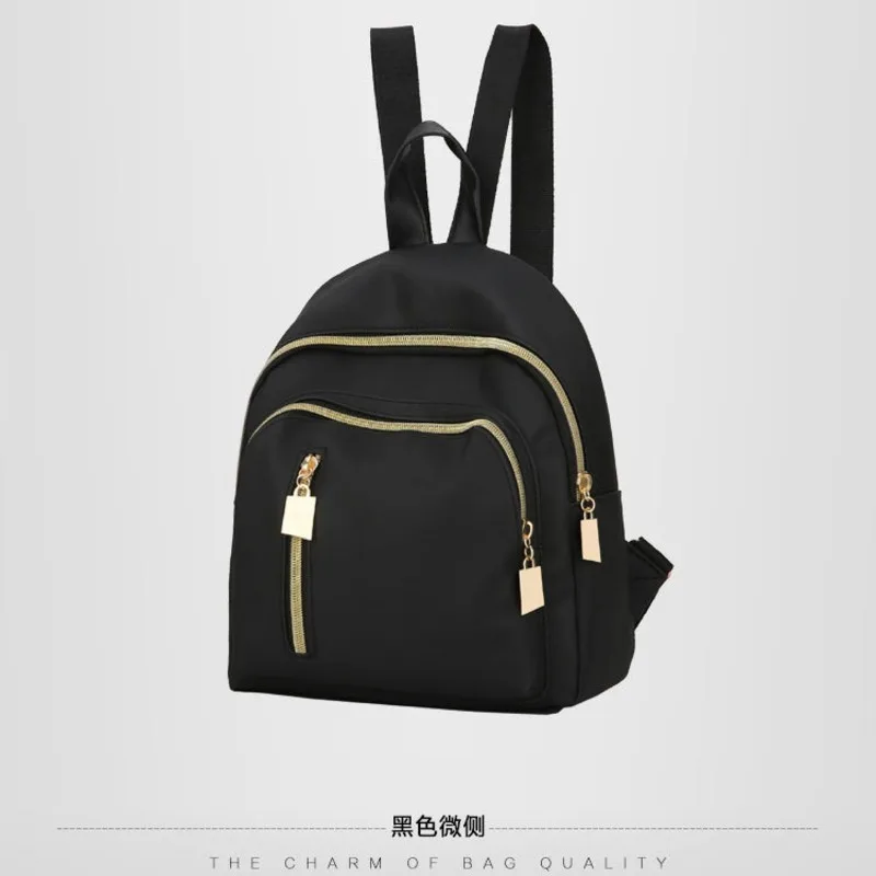 

Dilraba Same Shoulder Bag For Women 2019 Korean Nylon Academy Style Leisure Women's Backpack