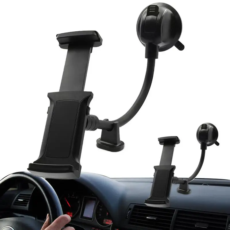 Universals Car Tablet Suction Holder Cell Phone Holder 360 Degree Rotation Mobile Bracket Auto Supplies For Tablet Smartphone