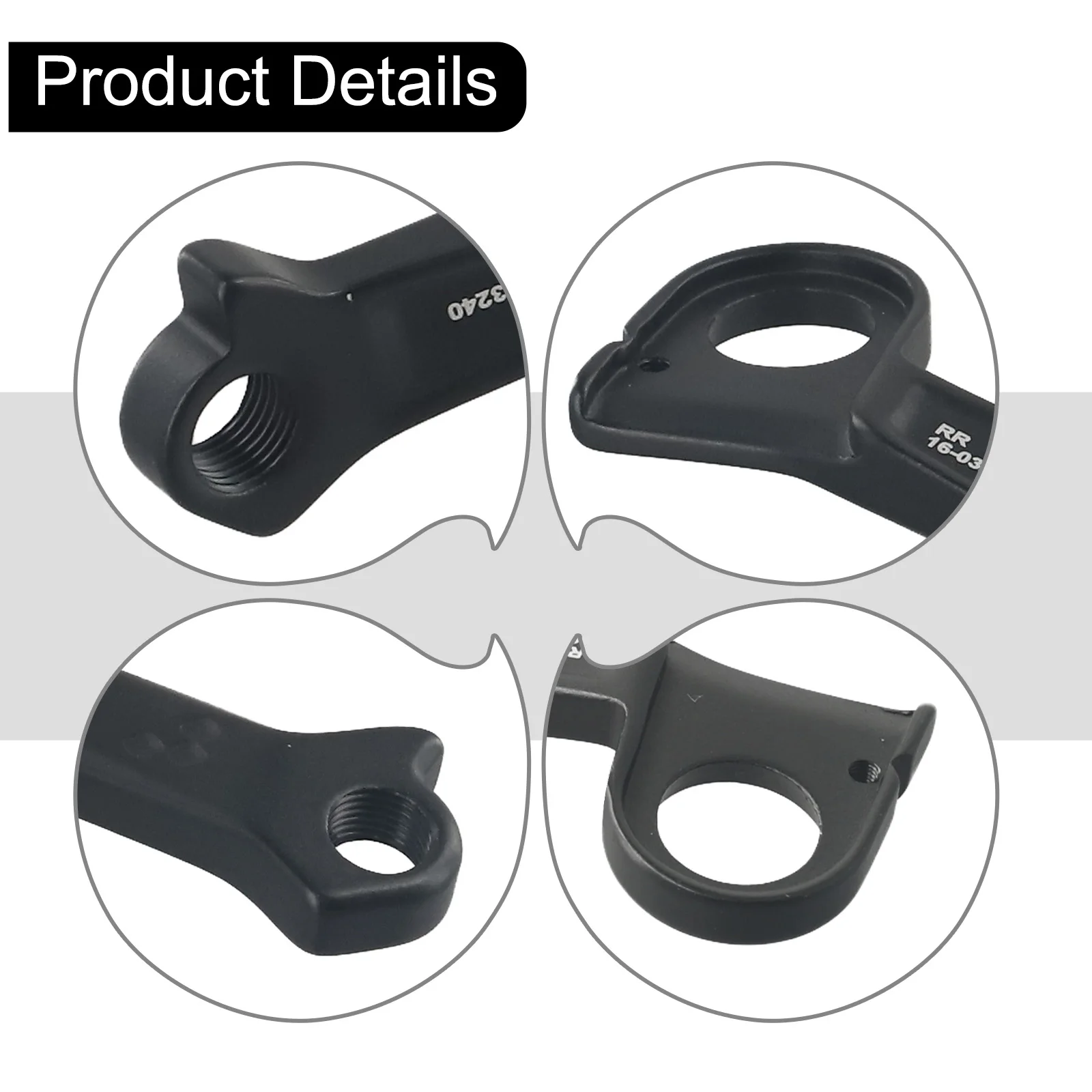 1 مجموعة دراجة الخلفية Derailleur والعتاد الميكانيكية شماعات ل رد فعل مكعب GTC SLT HPC التوافق فحص أجزاء #1