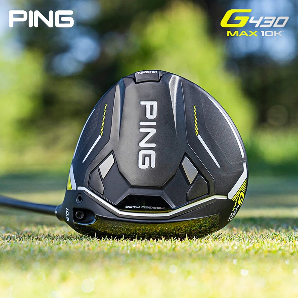 PING Golf Clubs G430 MAX 10K Driver Golf 1 Wood 9/10.5 Degree with R/SR/S Graphite Shaft with Headcovers