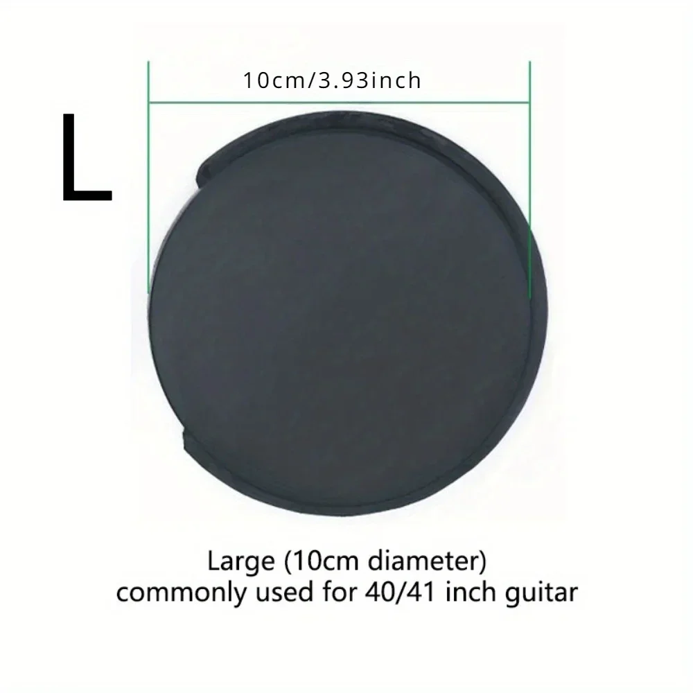 1PC Classic Guitar Buster Sound Hole Cover Noise Reduction guitar Accessories 2 Sizes Buffer Block Stop Plug Parts