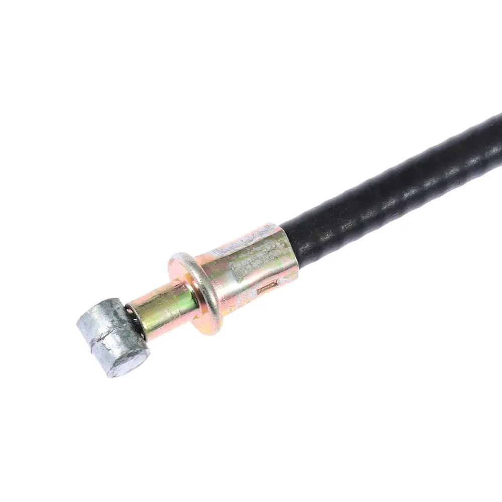 

Universal Black Front Brake Cable Wire 1.35M Stainless Steel Plastic Coate Plastic Gold Tone Bike Cable Wire For Motorcycle