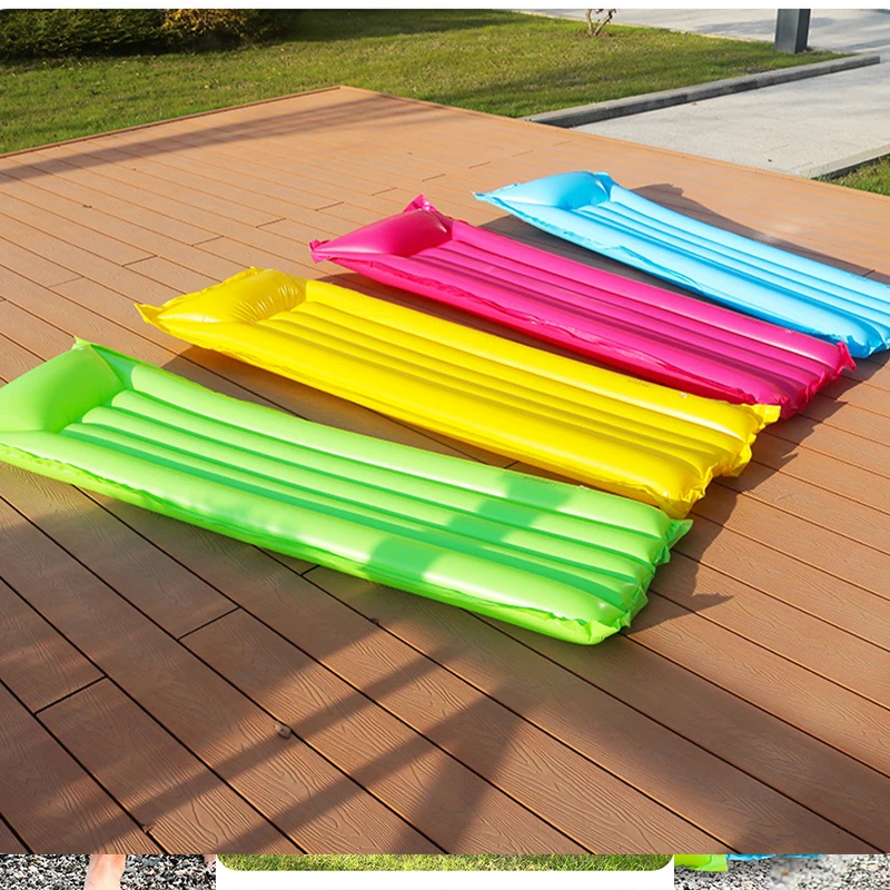 New Water Hammock Recliner Inflatable Floating Swimming Mattress Sea Swimming Ring Pool Party Toy Lounge Bed For Swimming 0.6-2