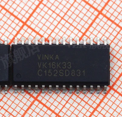 10 قطعة HT16K33 VK16K33 28SOP وحدة آي سي (IC) LED للمحرك