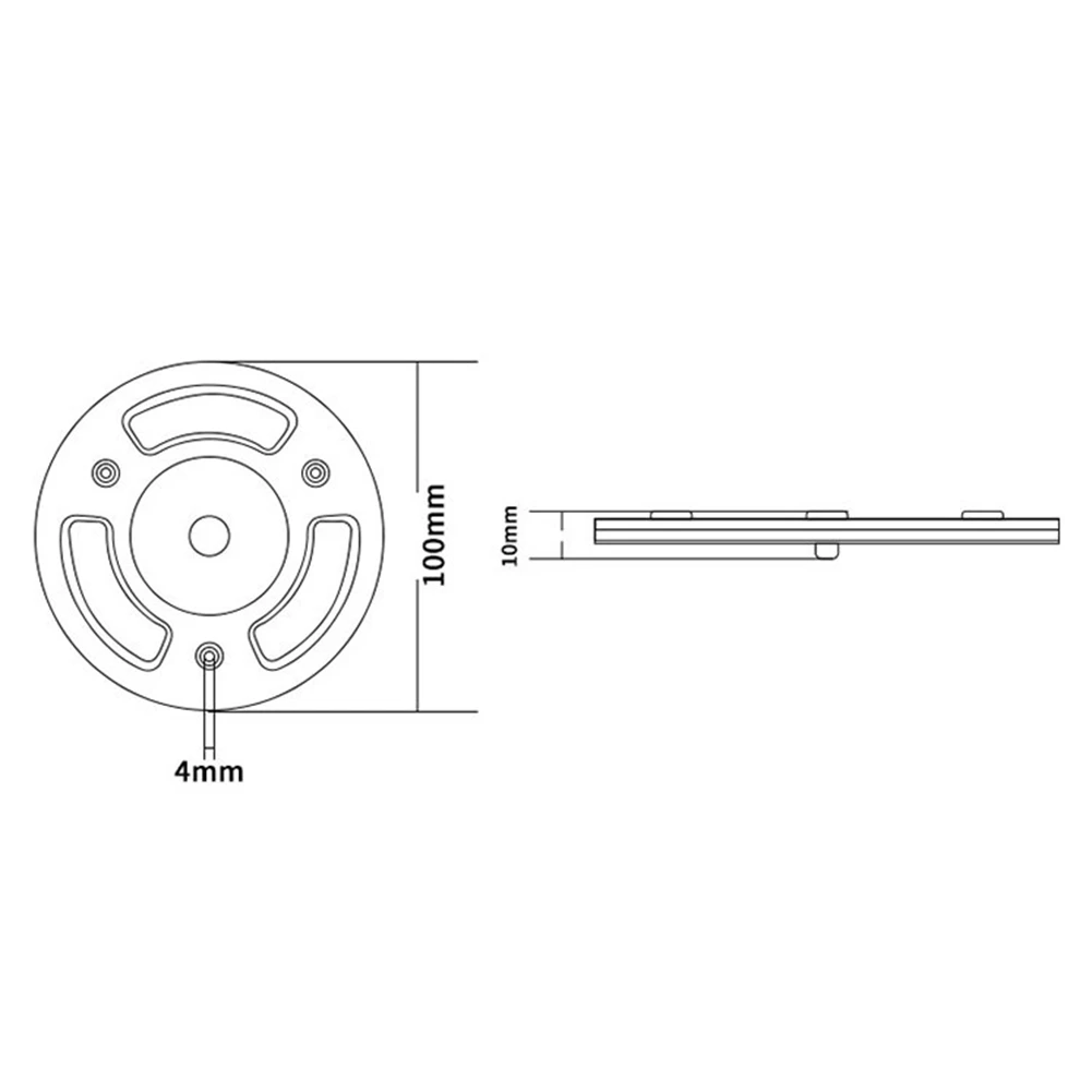 Dual Blue/White/Warm Touch-Dimmer LED Lamp 12-30V DC LED Circular Roof Ceiling Light Caravan RV Motorhome Marine 3000K