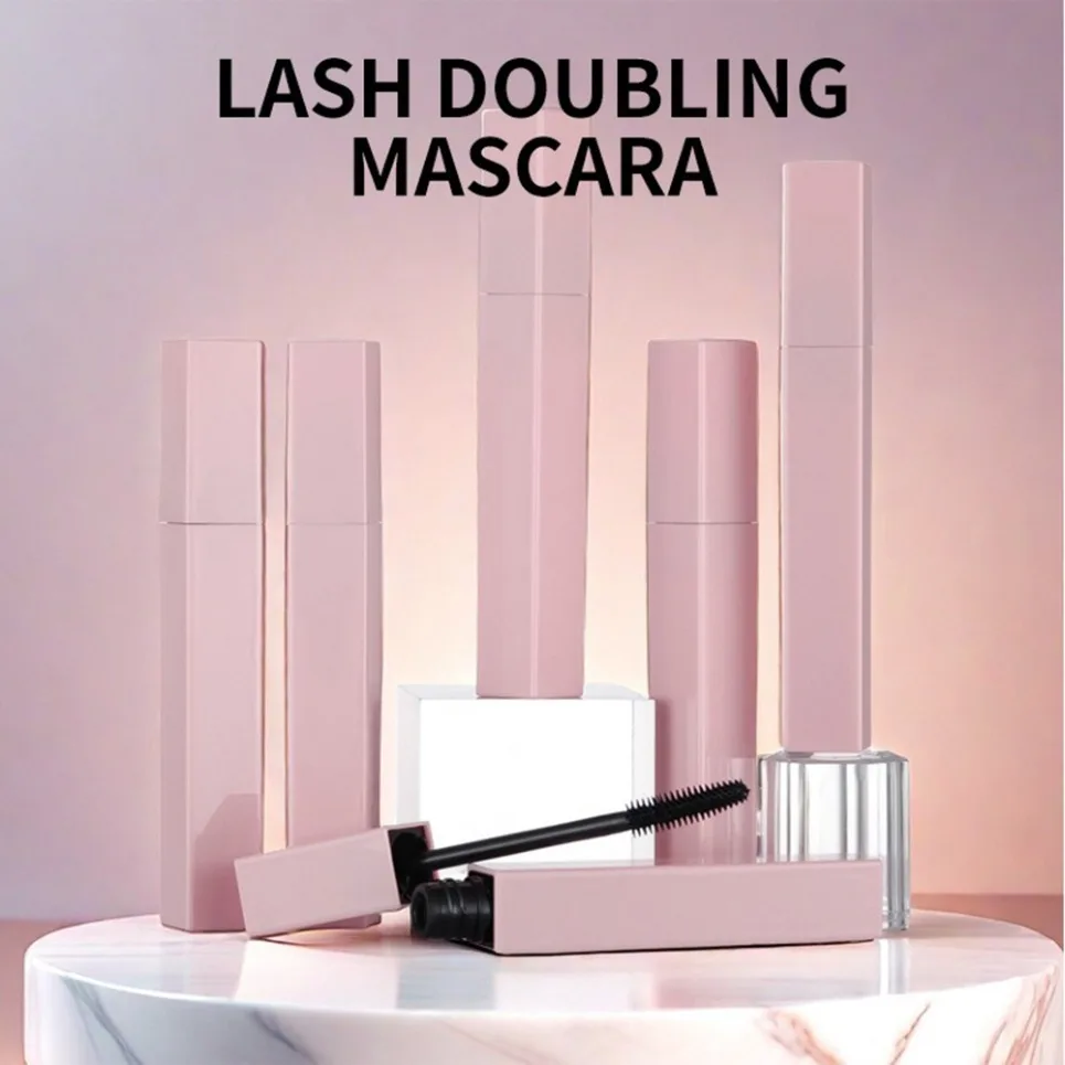 Vegan Lengthening Volumizing Mascara Private Label Thick Smudge Proof Eye Makeup Mascara Custom Logo Wholesale