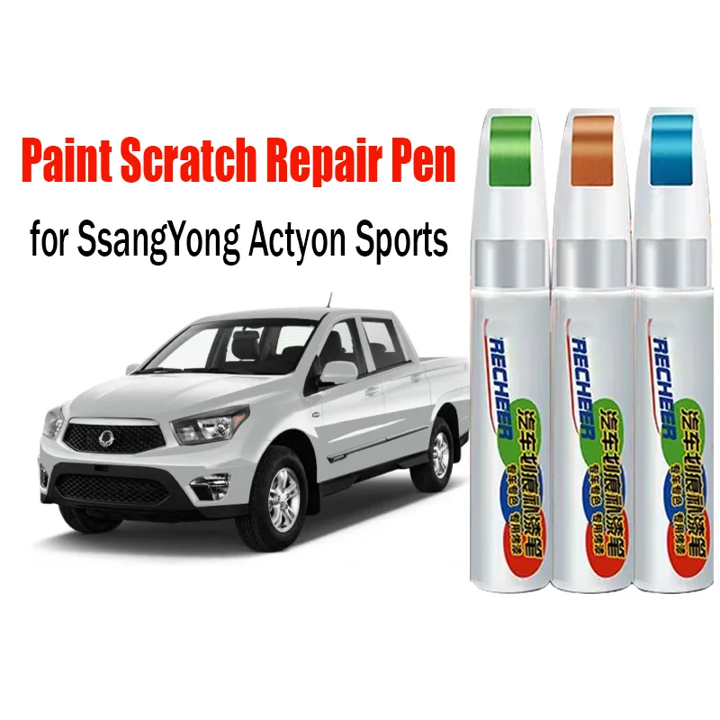 

Car Paint Pen Scratch Repair Touch-Up Paint Pen for SsangYong Actyon Sports Paint Scratch Remover Car Paint Care Accessories