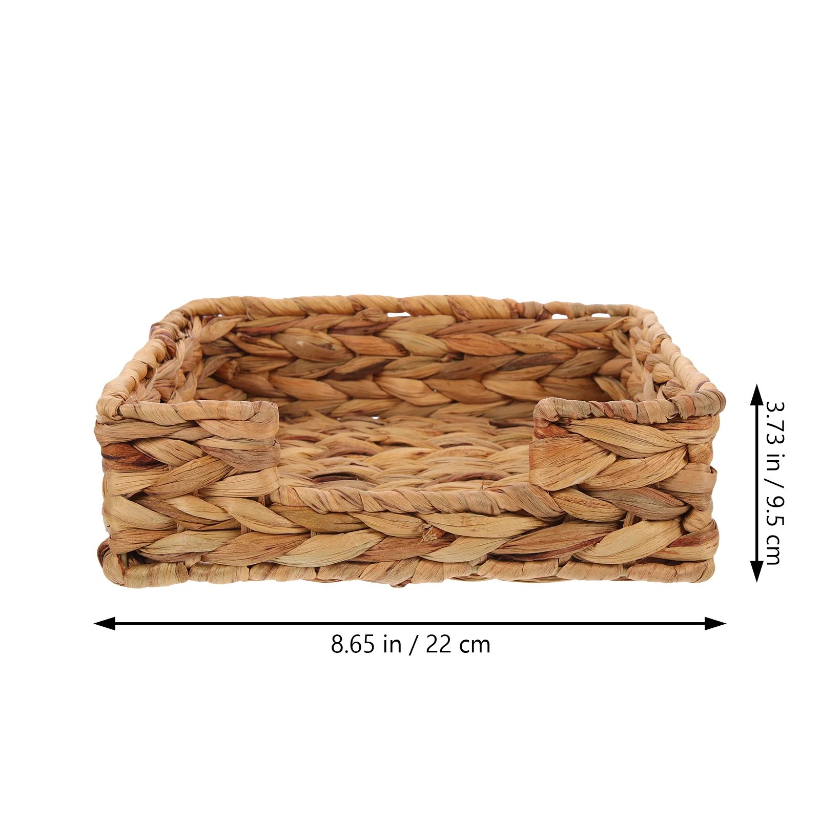 Straw Tissue Box Napkin Holder Basket Cloth Sundries Storage Desktop Natural Containers