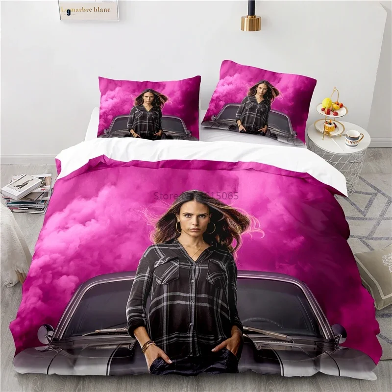 Home Textile Fast and Furious Bedding Set 3d Printed Duvet Cover Set with Pillowcase Single Double Twin Full Queen King Size