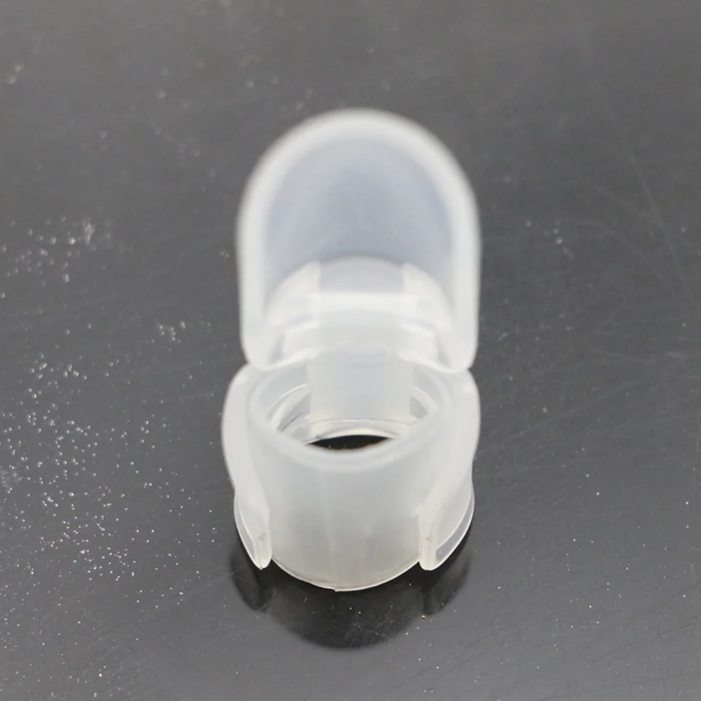 10 Buah Klip Pelindung Kuku Transparan Alat Penutup Pelindung Cat Kuku untuk Seni Kuku DIY Penutup Manikur