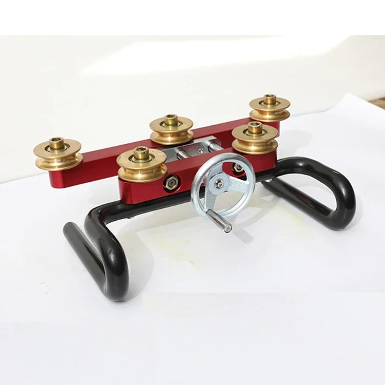 Macchina utensile per raddrizzare aste per cavi a contatto portatile TCS-5