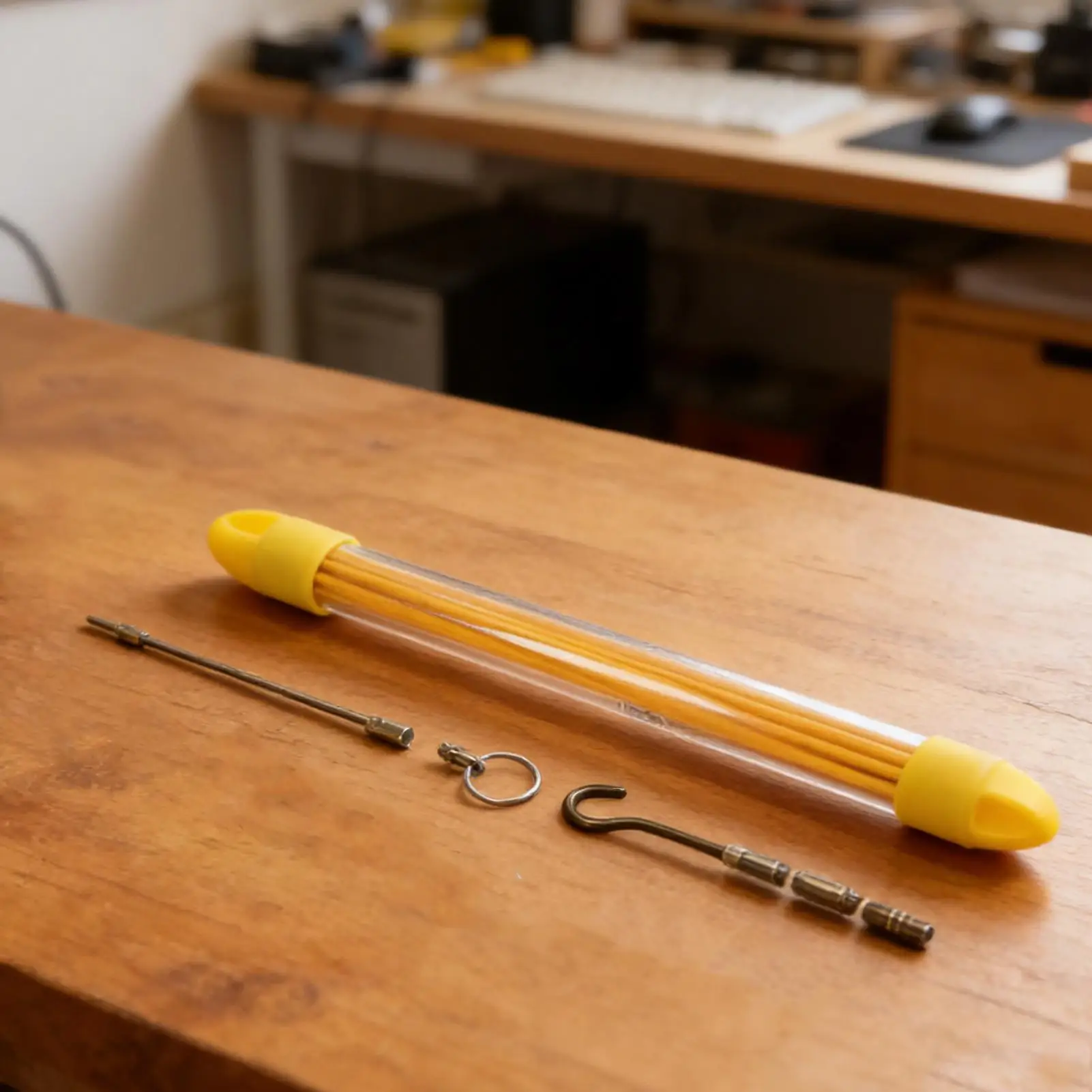 

Wire Running Kit Electrical Grabber Wand Fiberglass Fish Sticks For Wall Wiring Duct Indoor Outdoor Electrician