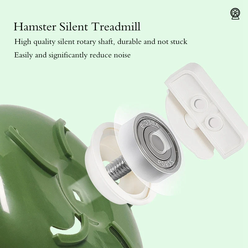 21.5cm Hamster Pet Jogging Wheel Sports Running Ball Hamster Accessories Toys, Small Animals Rat Exercise Wheel Chinchilla Wheel