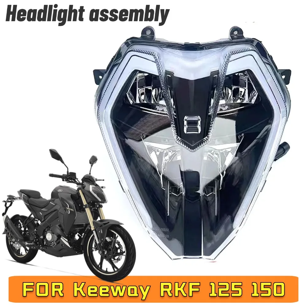 Motorcycle Keeway RKF 125 Headlight Headlamp Head Light Lamp For Benelli 150S 165S 180S TNT25N