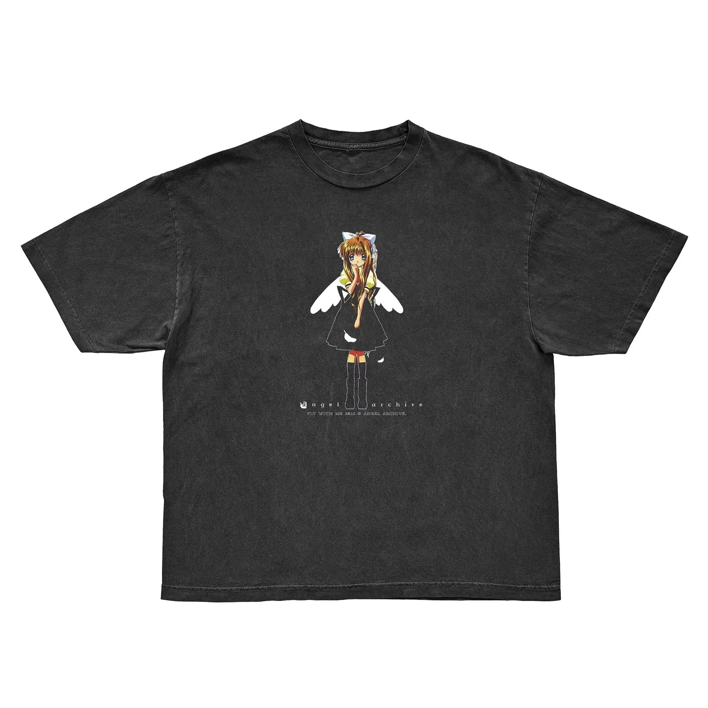 クラシックアニメ-air-半袖-tシャツ-カジュアル-デイリーウェア-レトロ-ヴィンテージ風-厳選おすすめ-良いもの