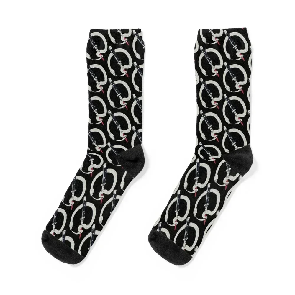 

Original Qotsa snake , Queens Of The Stone Age Socks funny gift floor Hiking boots Ladies Socks Men's