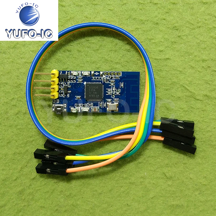 Envío gratis 2 uds DL-20 CC2530 2,4G ZigBee módulo transmisor-receptor inalámbrico para enviar y recibir datos de paso