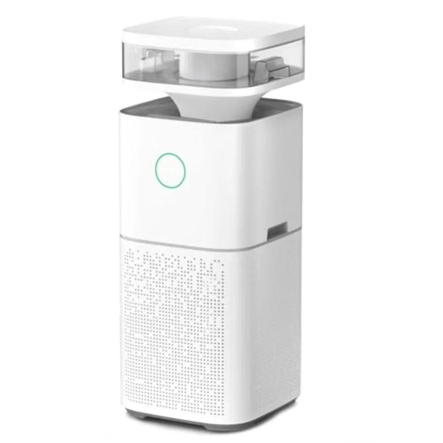 Purificatore d'aria 2in1 con sistema di filtraggio a 3 stadi 4 velocità della ventola regolabili e 4 impostazioni di umidificazione per uso domestico in camera da letto Automat