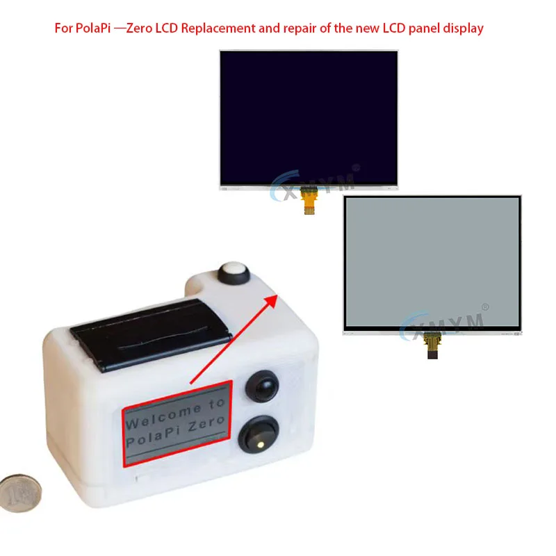 For PolaPi —Zero LCD Replacement and repair of the new LCD panel display