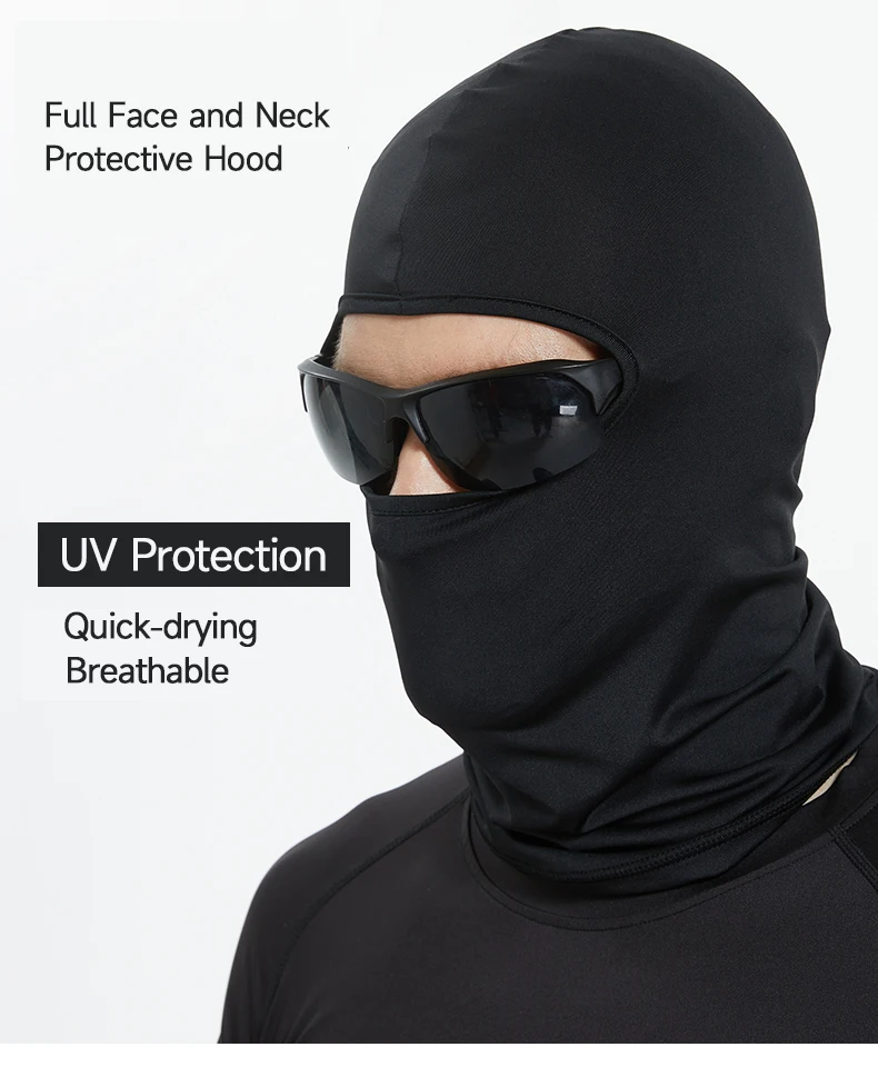 

Мотоциклетная полнолицевая Балаклава из ледяного шелка, быстросохнущая, дышащая для езды на велосипеде, защита от солнца, лыжная маска для лица, походный шарф унисекс